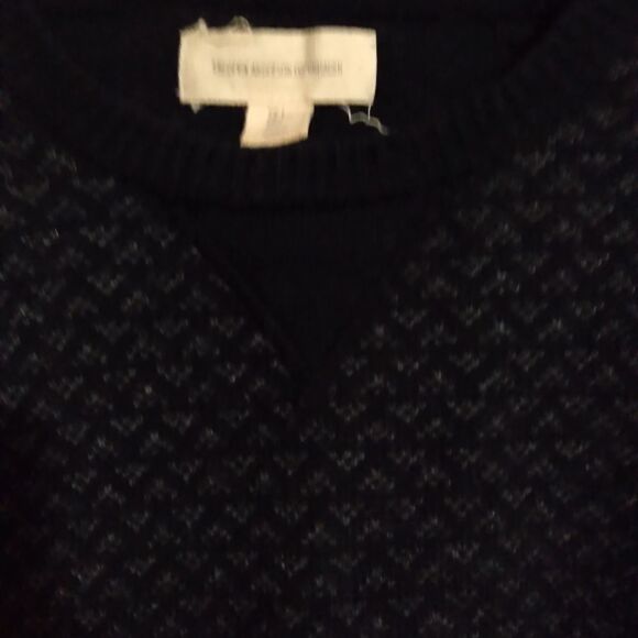 Frederik Anderson Copenhaguen Gray Elbow Patched Pullover Sweater Size Large - Picture 5 of 8
